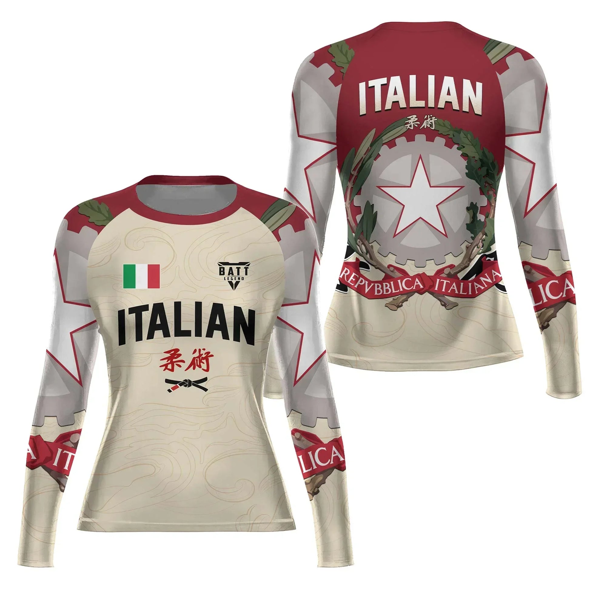 Crest of Italia Rash Guard