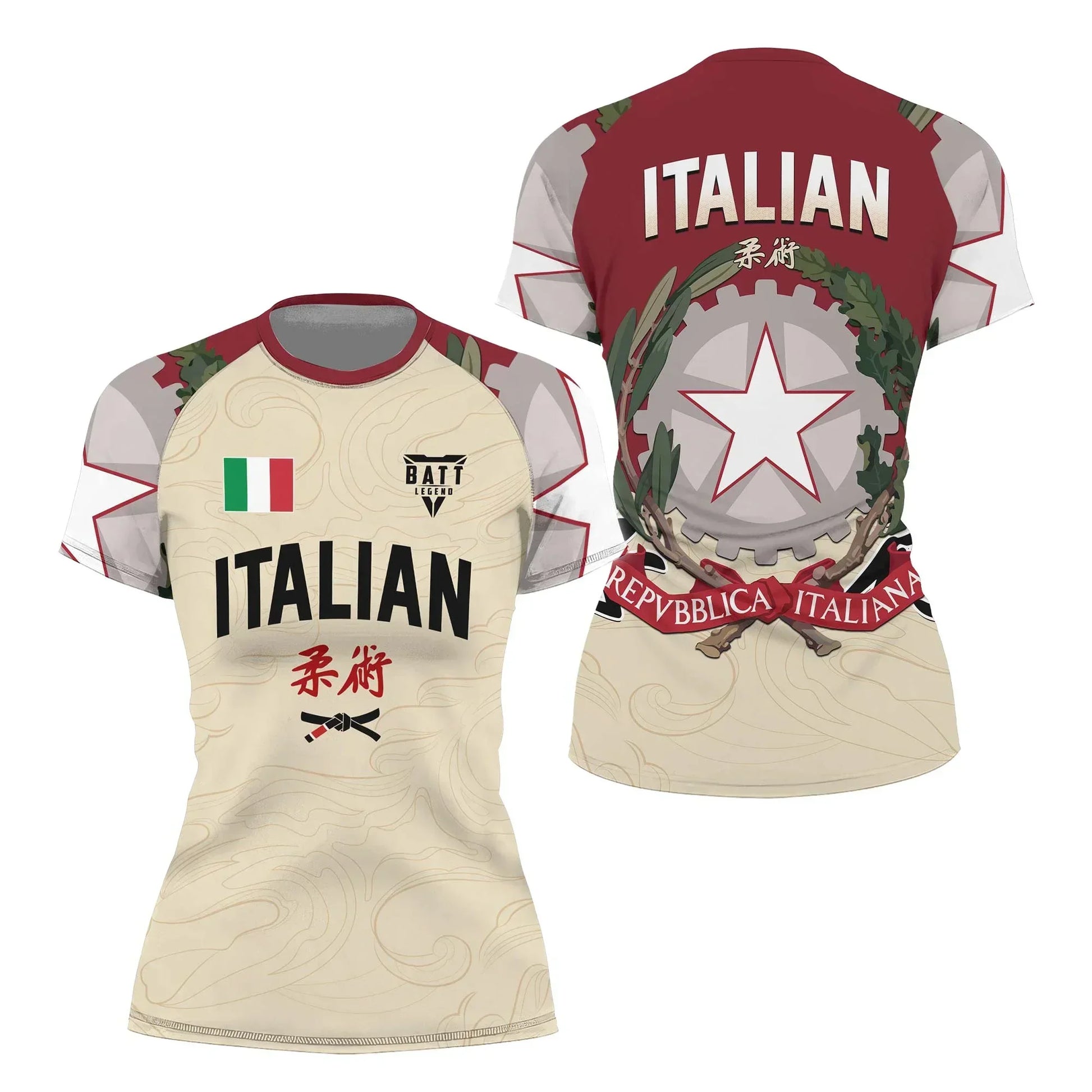 Crest of Italia Rash Guard