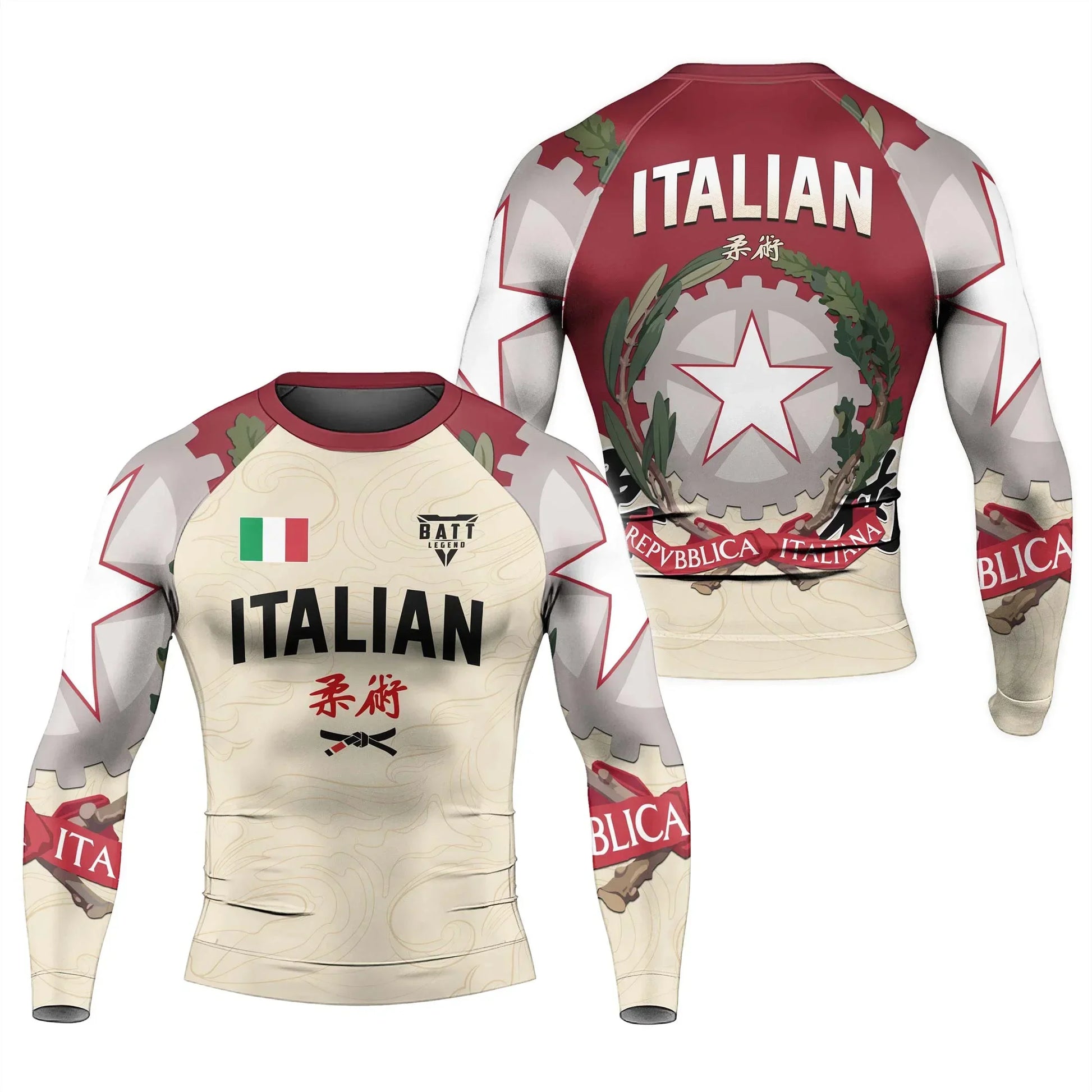 Crest of Italia Rash Guard