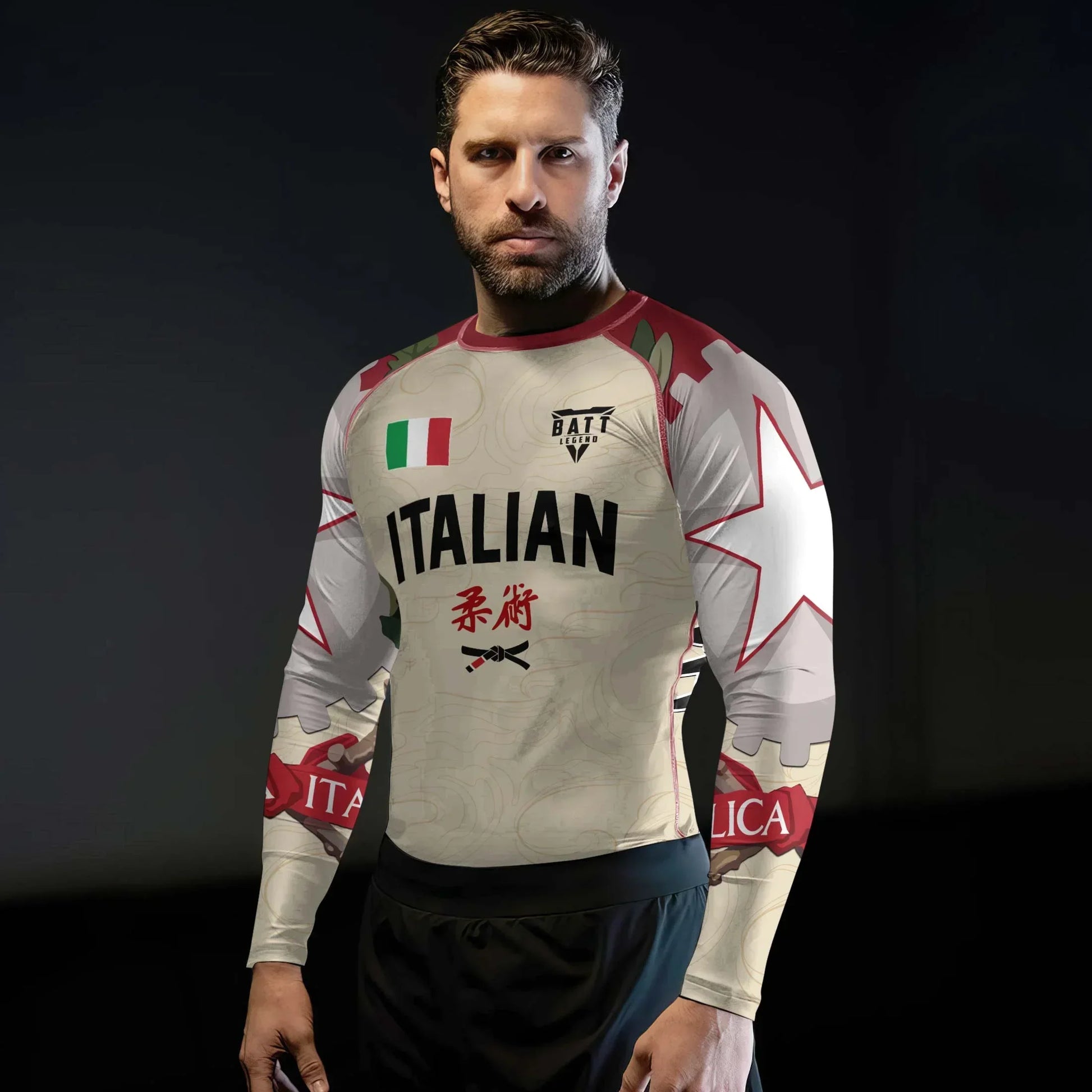 Crest of Italia Rash Guard