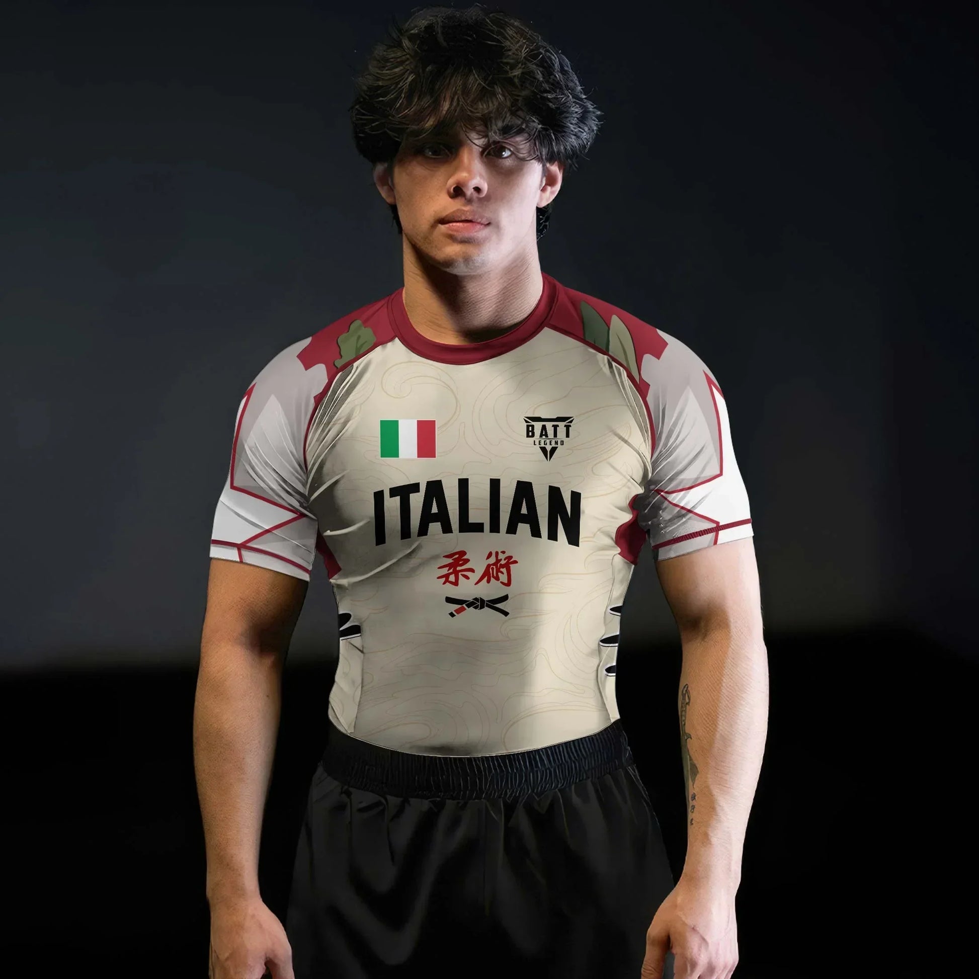 Crest of Italia Rash Guard