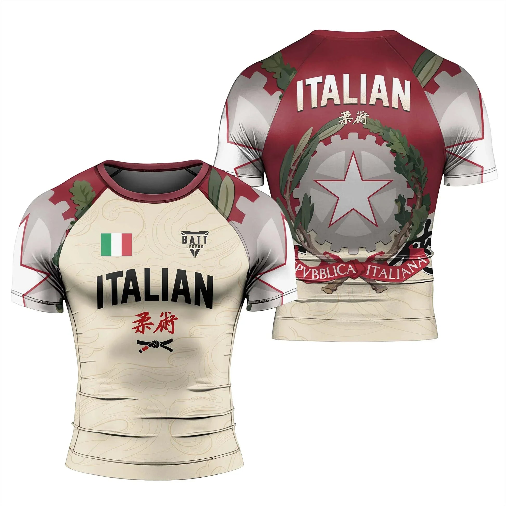 Crest of Italia Rash Guard