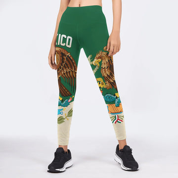 Crest of Mexico Leggings