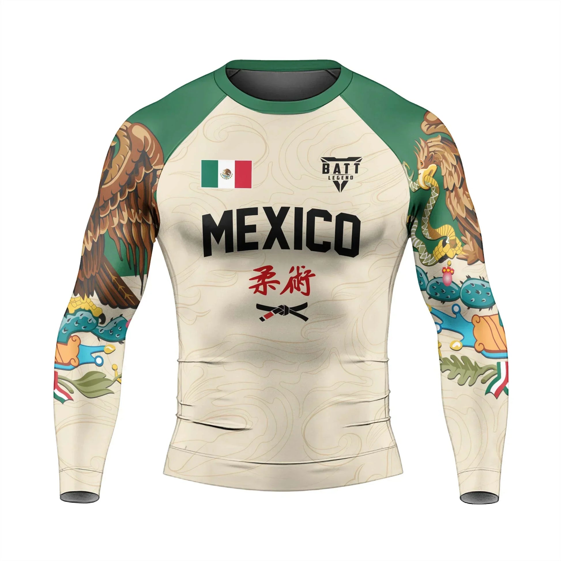 Crest of Mexico Rash Guard