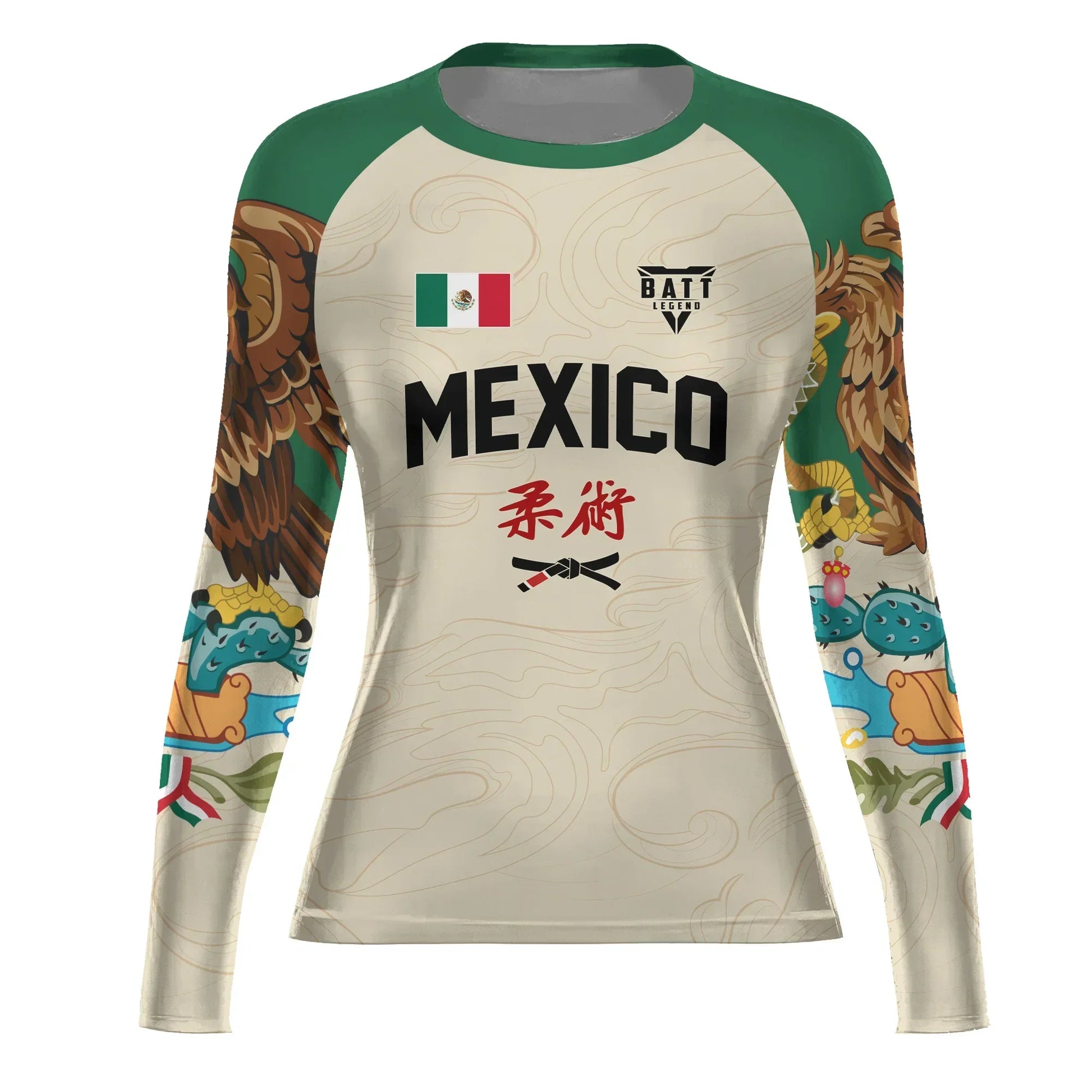 Crest of Mexico Rash Guard