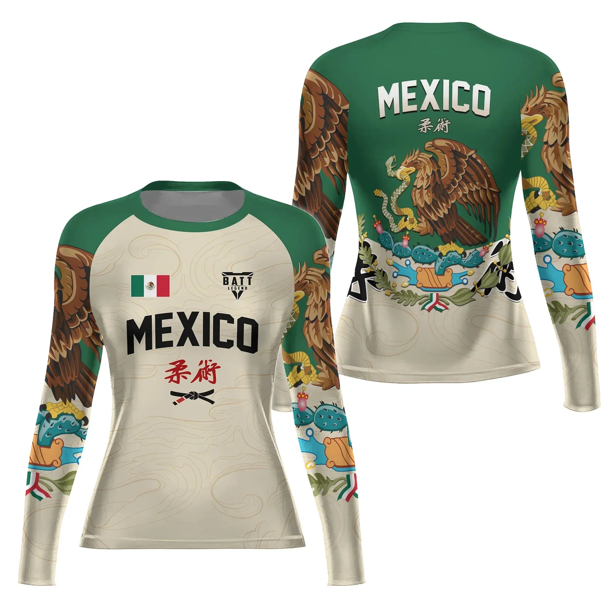 Crest of Mexico Rash Guard