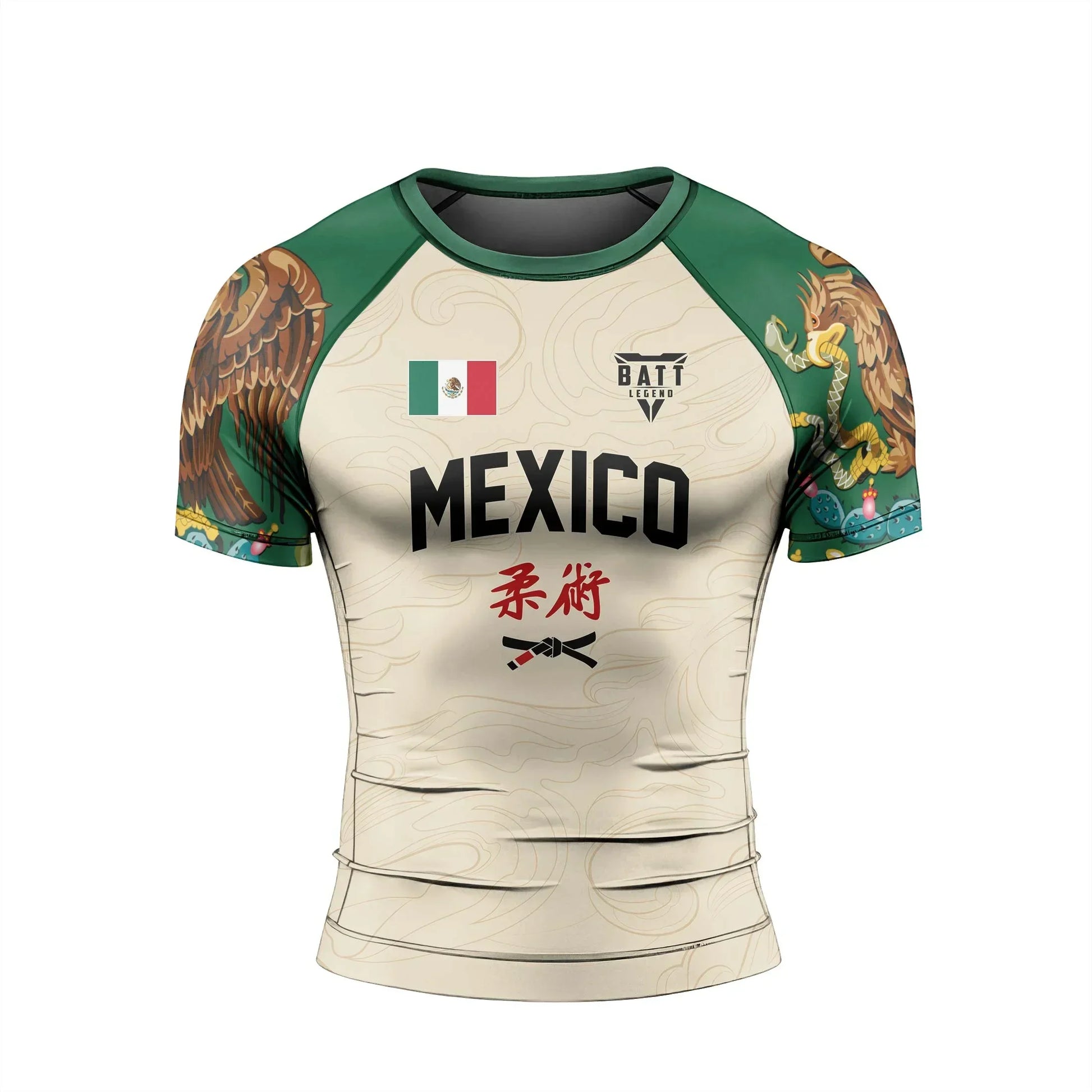 Crest of Mexico Rash Guard