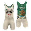 Crest of Mexico Wrestling Singlet