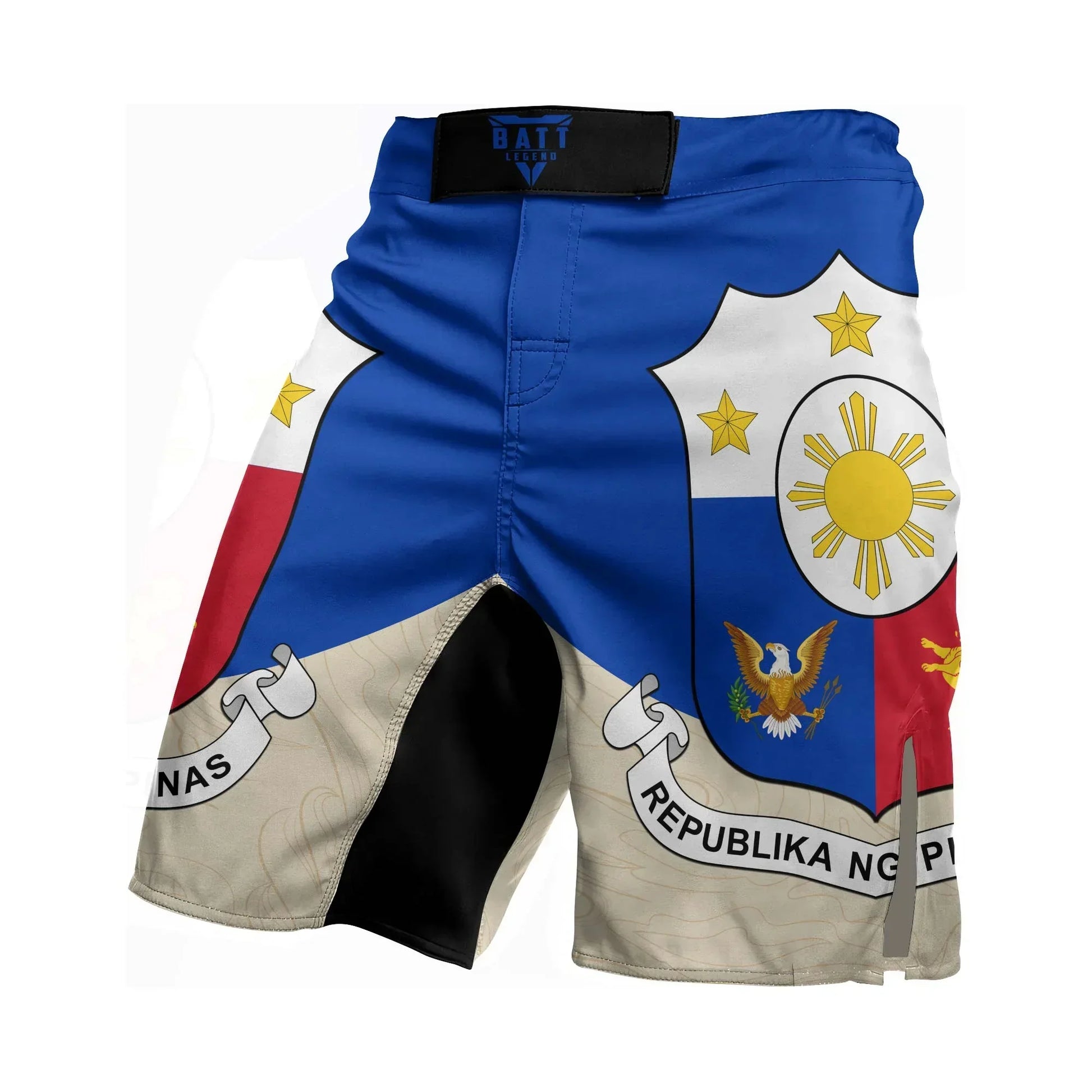 Crest of Philippines Fight Shorts
