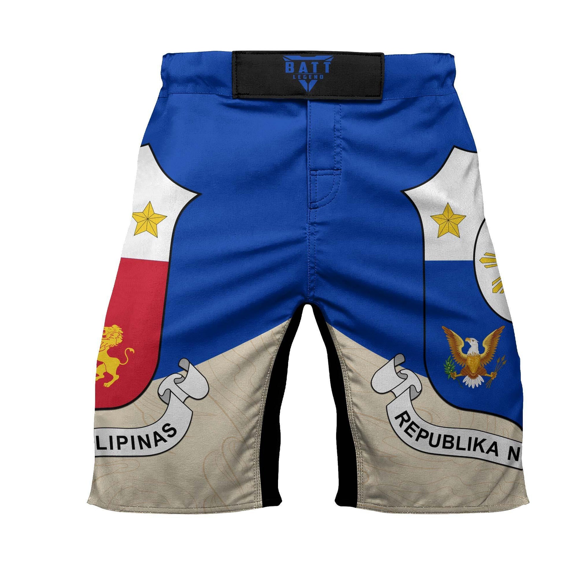 Crest of Philippines Fight Shorts