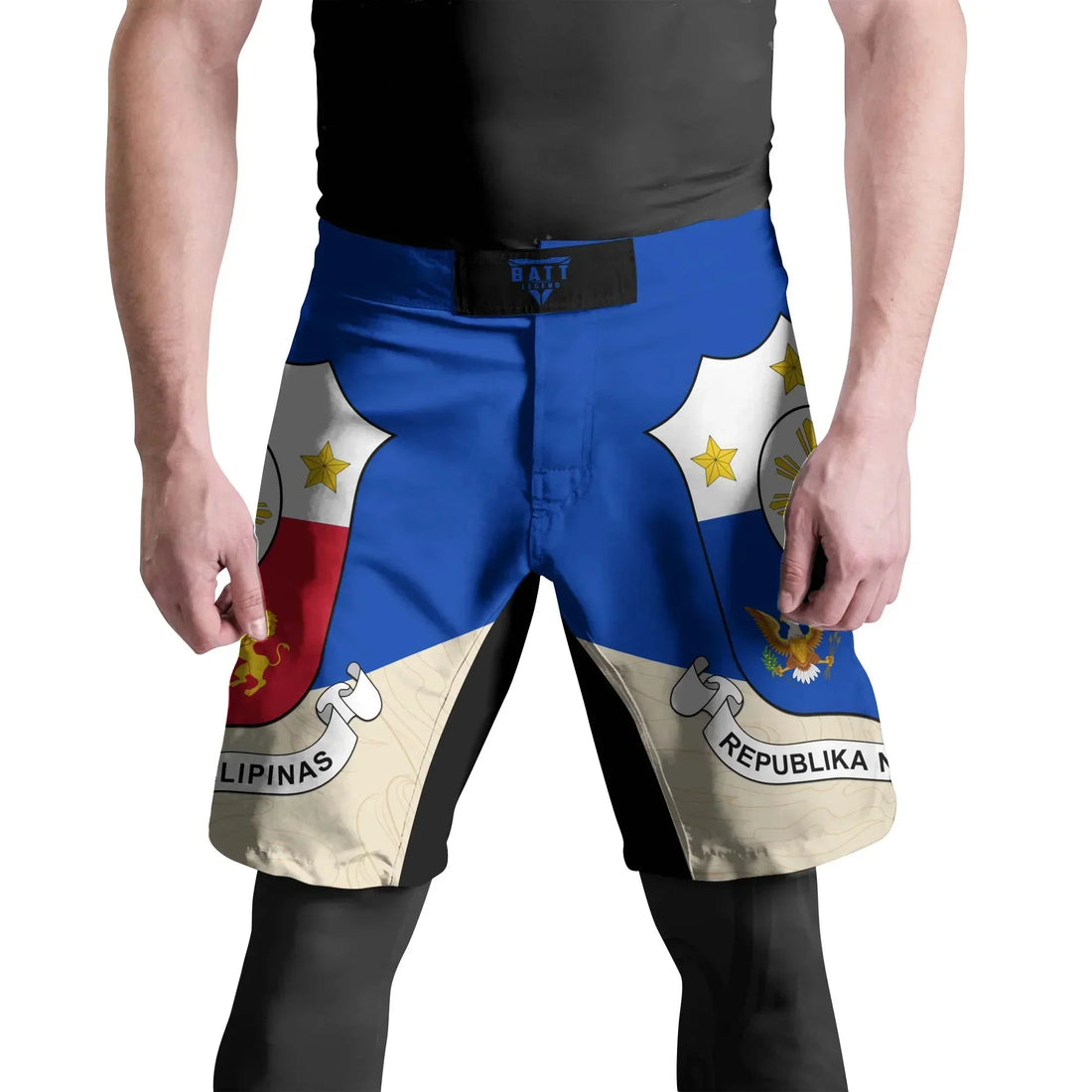 Crest of Philippines Fight Shorts