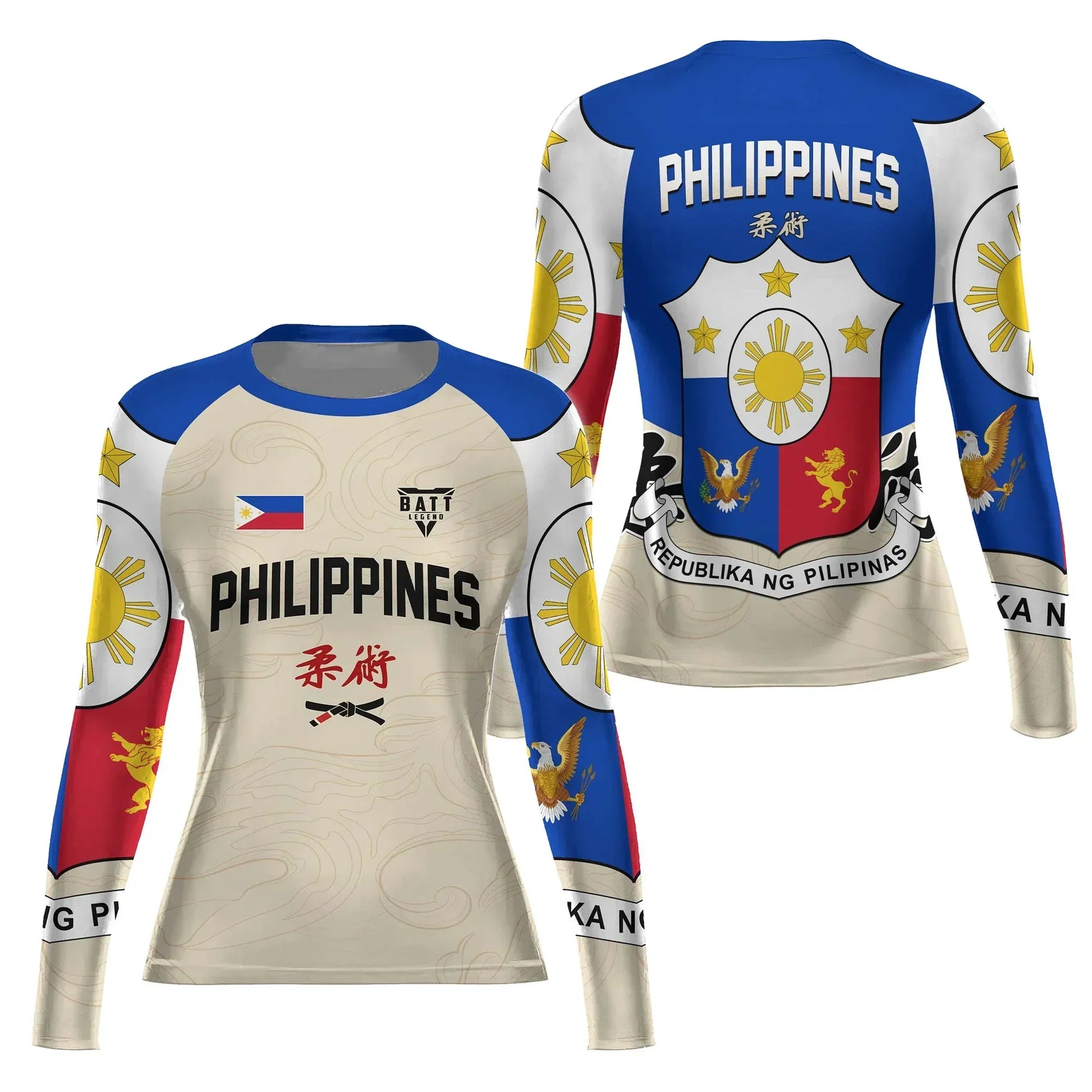Crest of Philippines Rash Guard