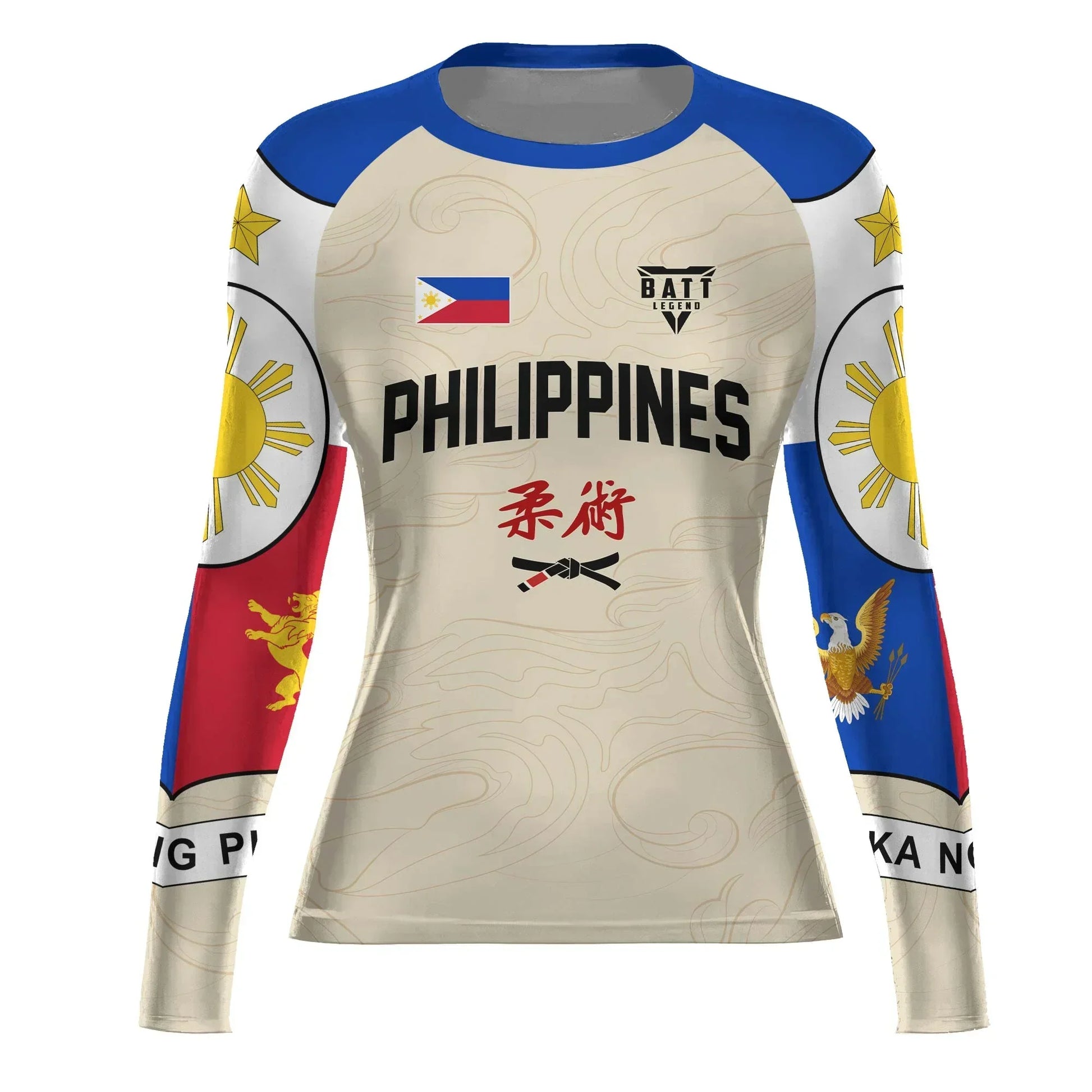 Crest of Philippines Rash Guard
