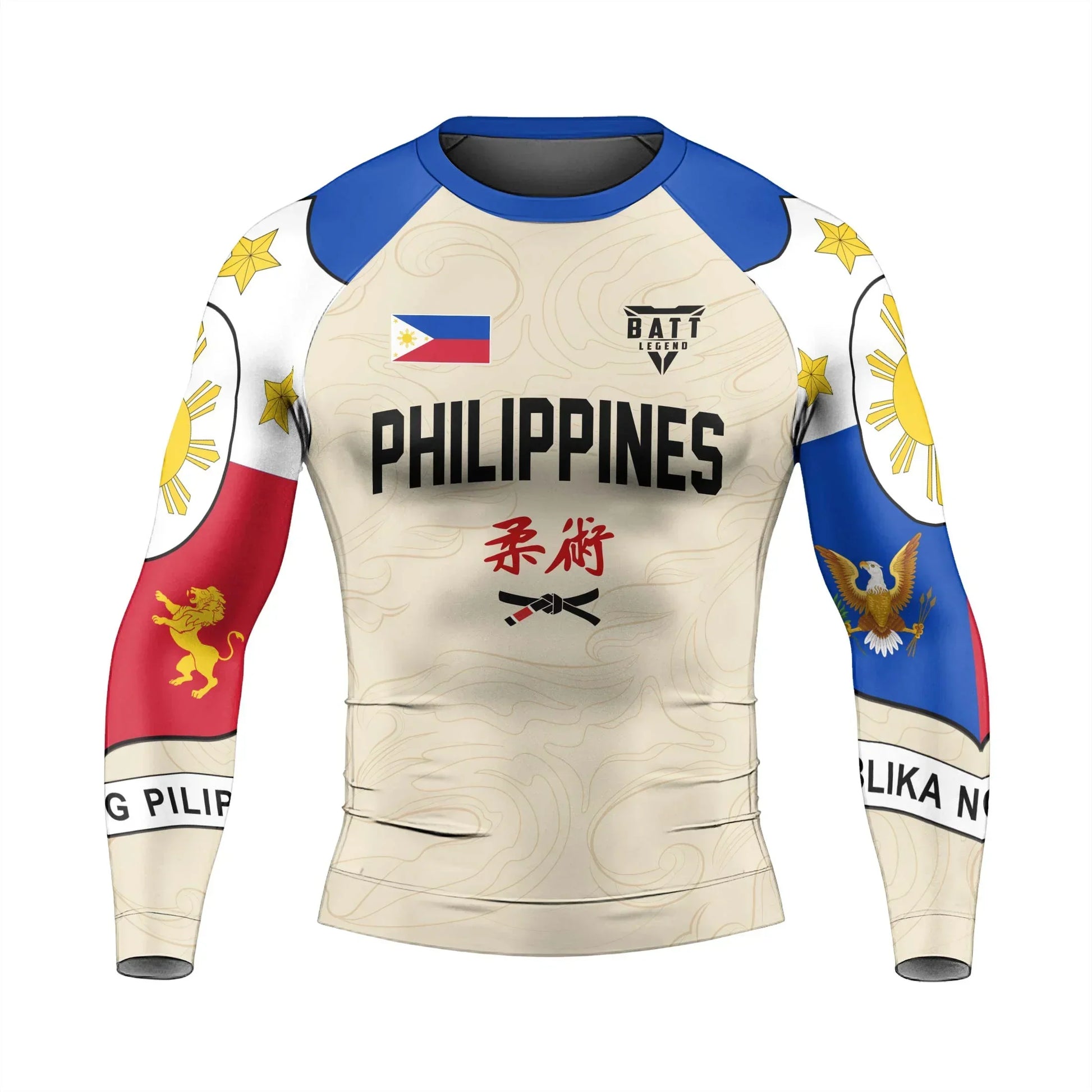 Crest of Philippines Rash Guard