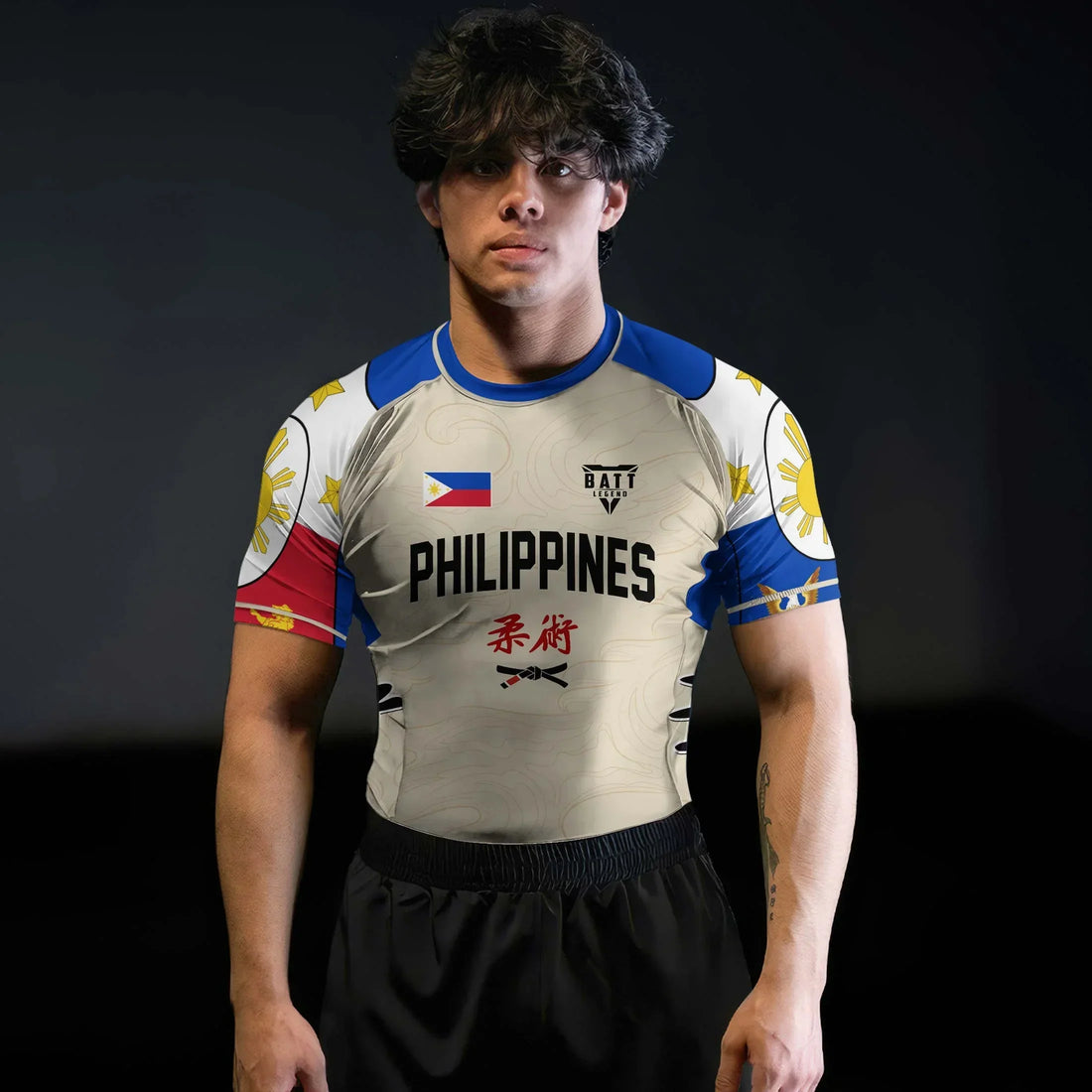 Crest of Philippines Rash Guard