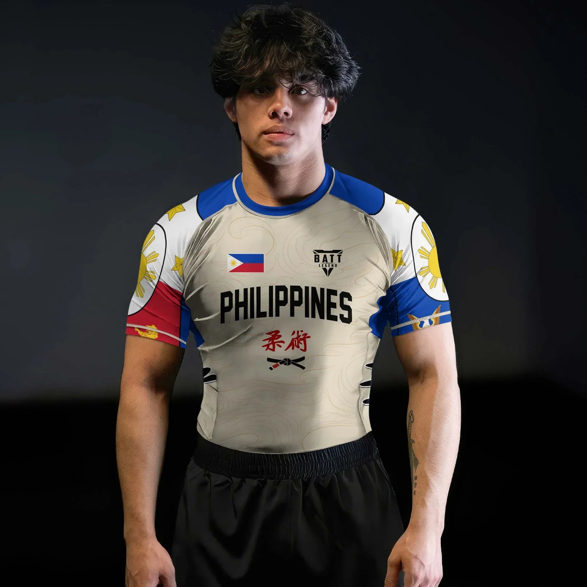 Crest of Philippines Rash Guard