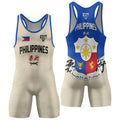 Crest of Philippines Wrestling Singlet