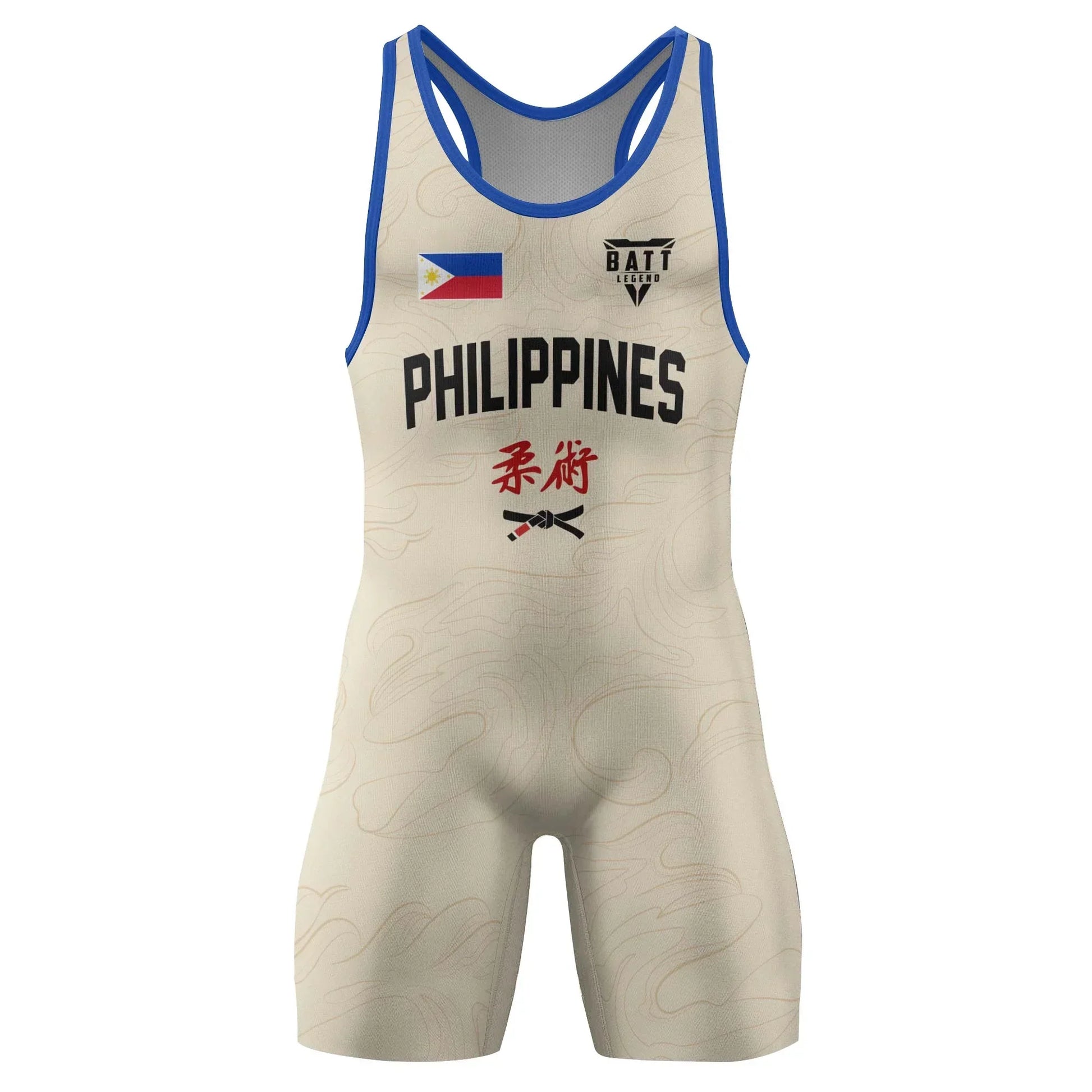 Crest of Philippines Wrestling Singlet