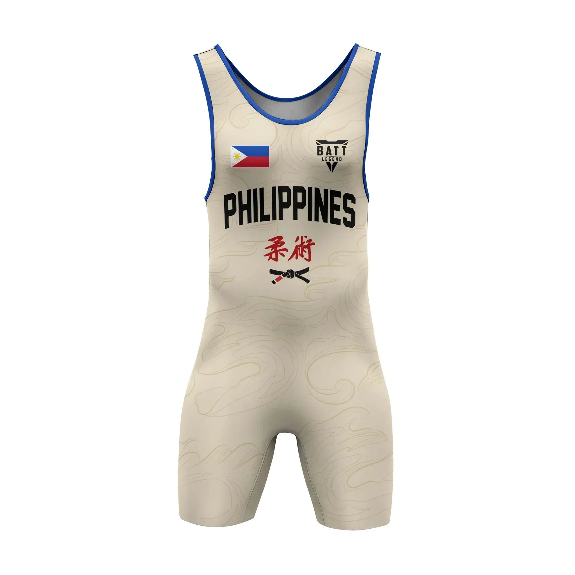 Crest of Philippines Wrestling Singlet