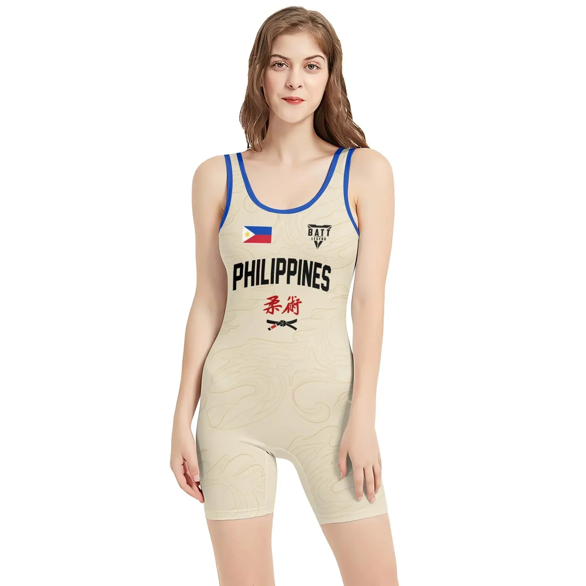 Crest of Philippines Wrestling Singlet