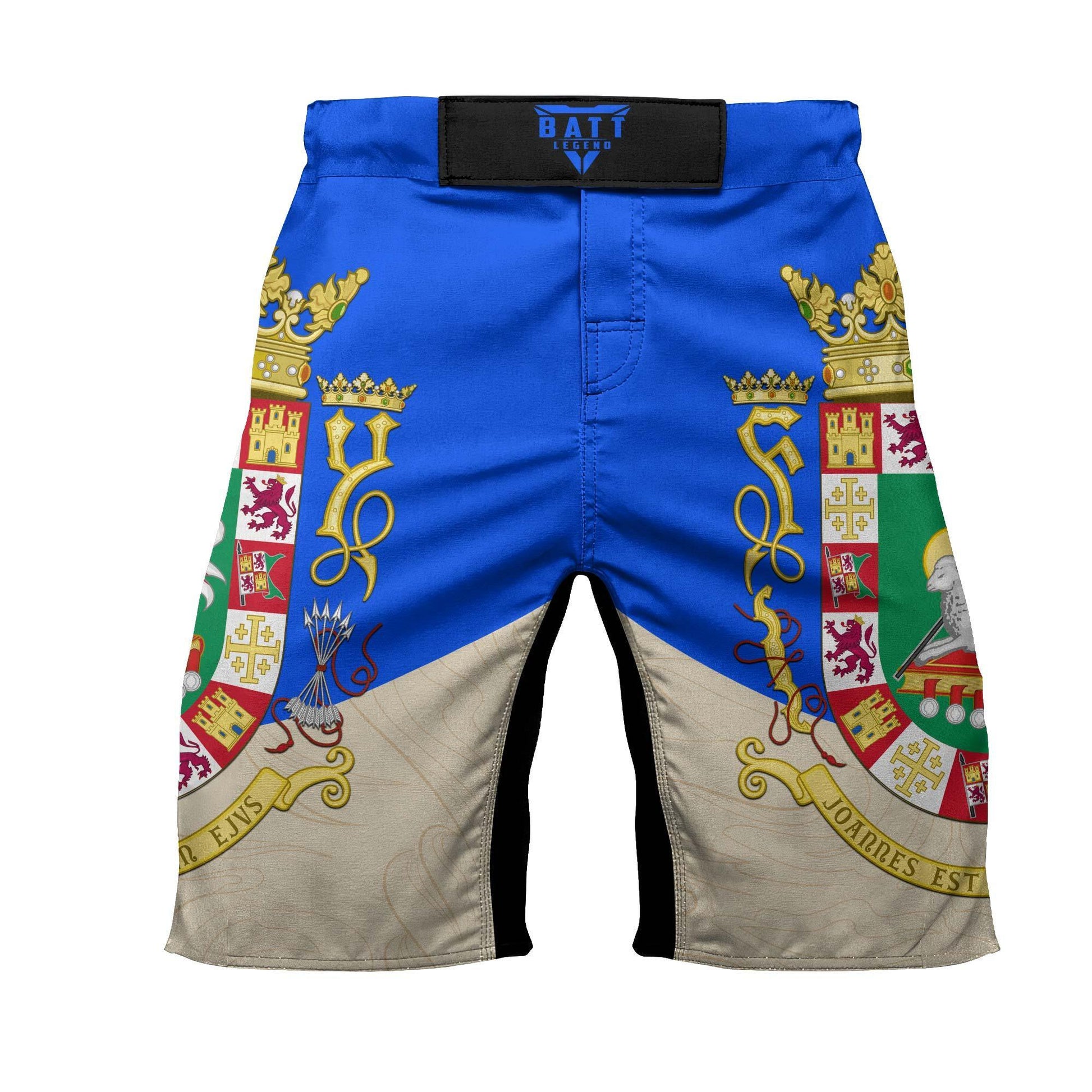 Crest of Puerto Rico Fight Shorts