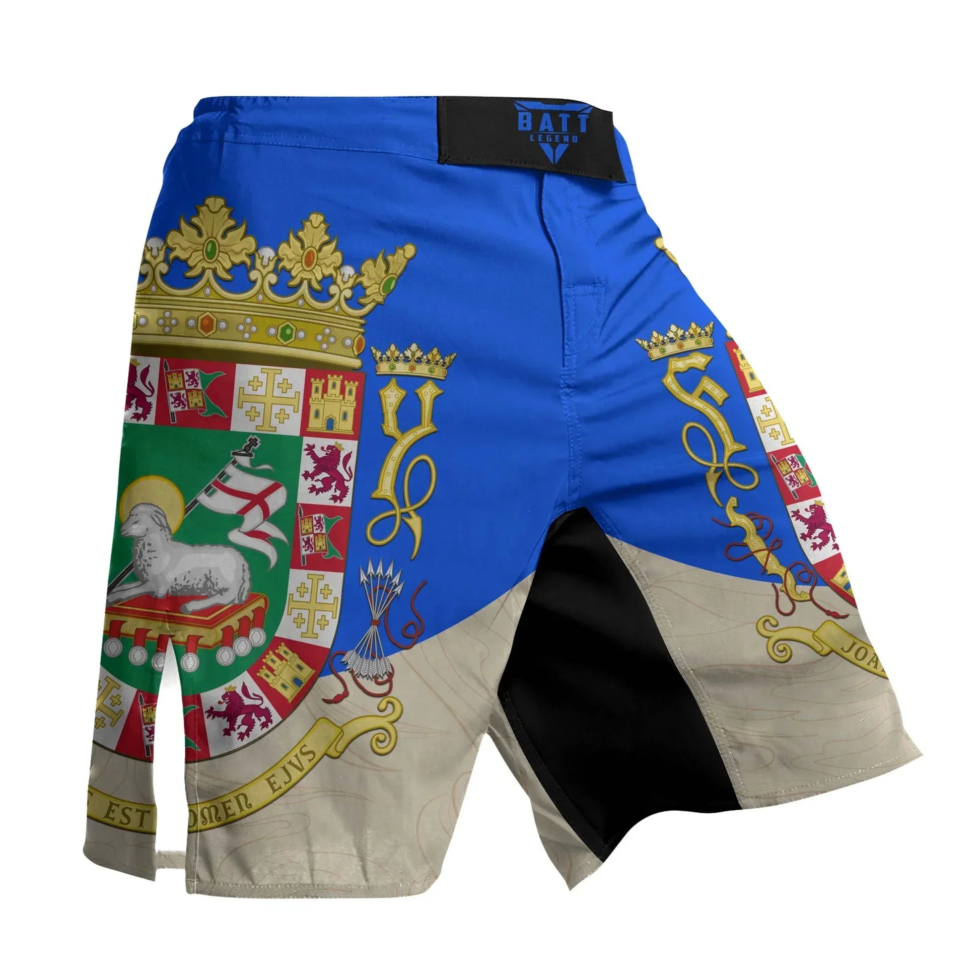 Crest of Puerto Rico Fight Shorts