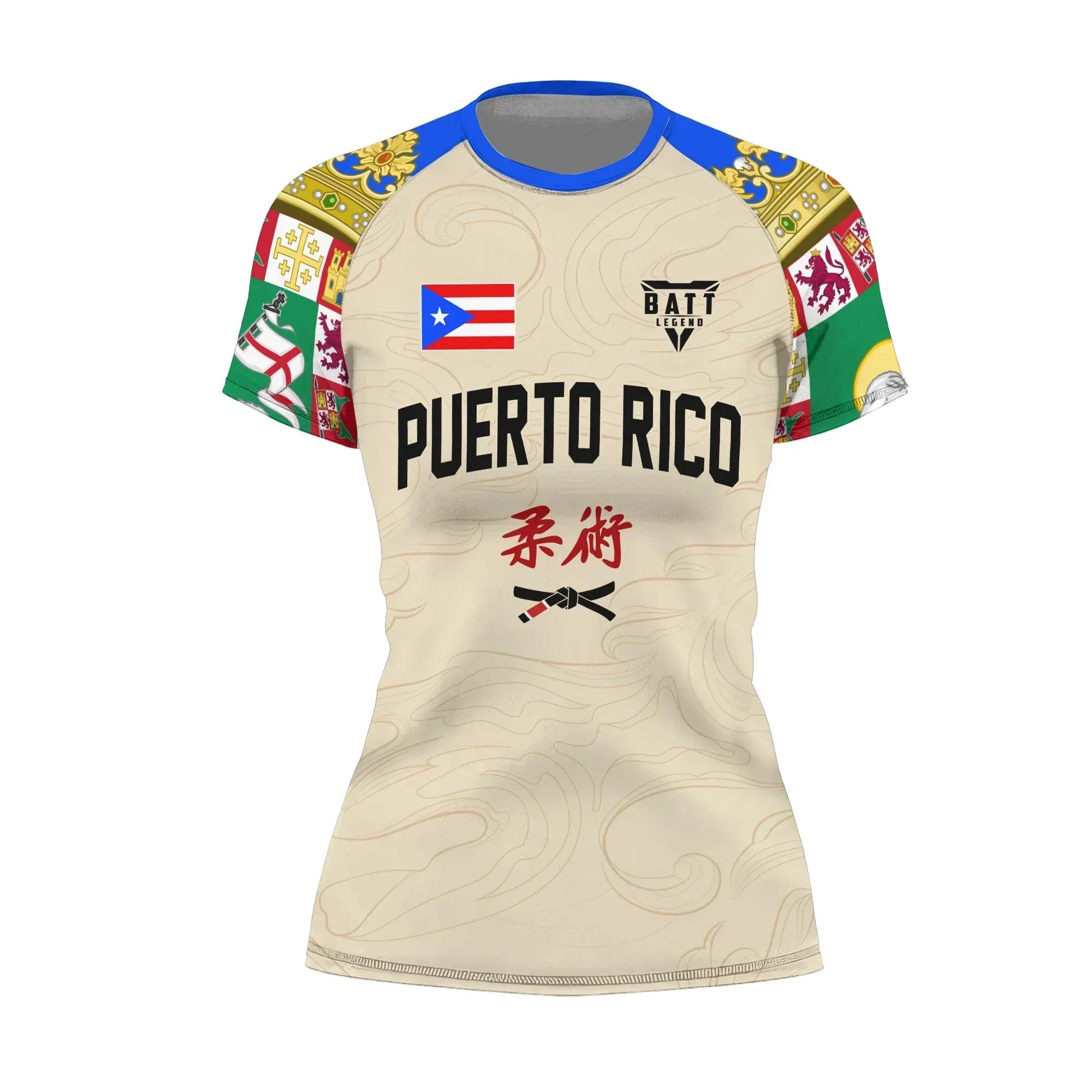Crest of Puerto Rico Rash Guard