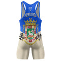 Crest of Puerto Rico Wrestling Singlet