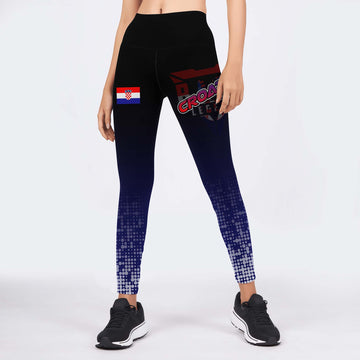 Croatia Halftone Leggings