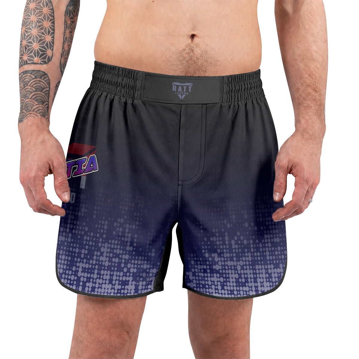 Croatia Halftone Grappling Shorts