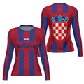 Croatia Heritage Force Rash Guard