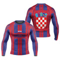 Croatia Heritage Force Rash Guard