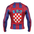 Croatia Heritage Force Rash Guard