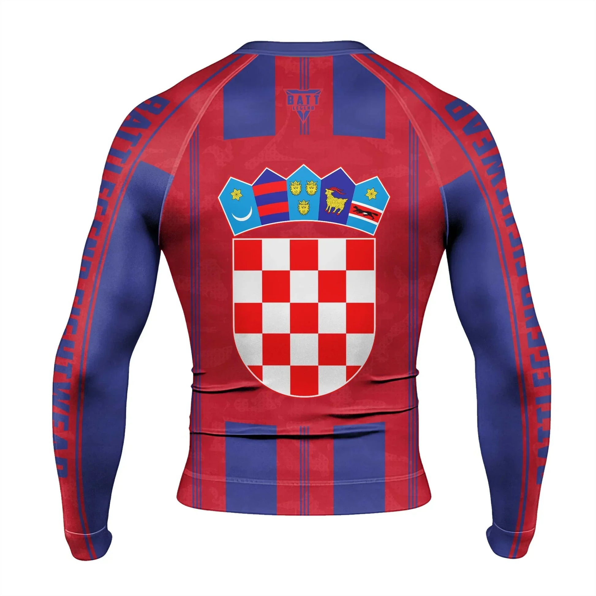 Croatia Heritage Force Rash Guard
