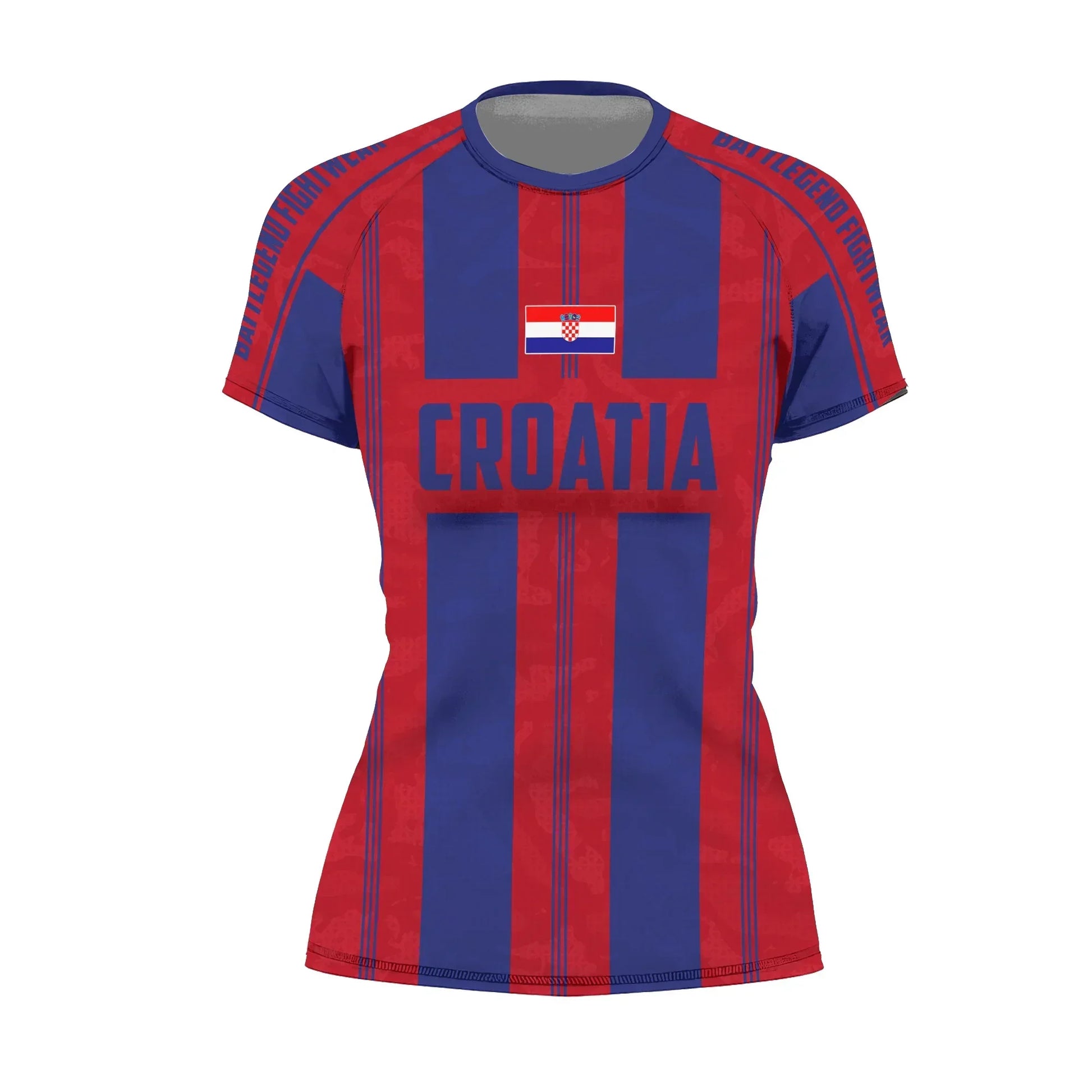 Croatia Heritage Force Rash Guard
