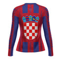 Croatia Heritage Force Rash Guard