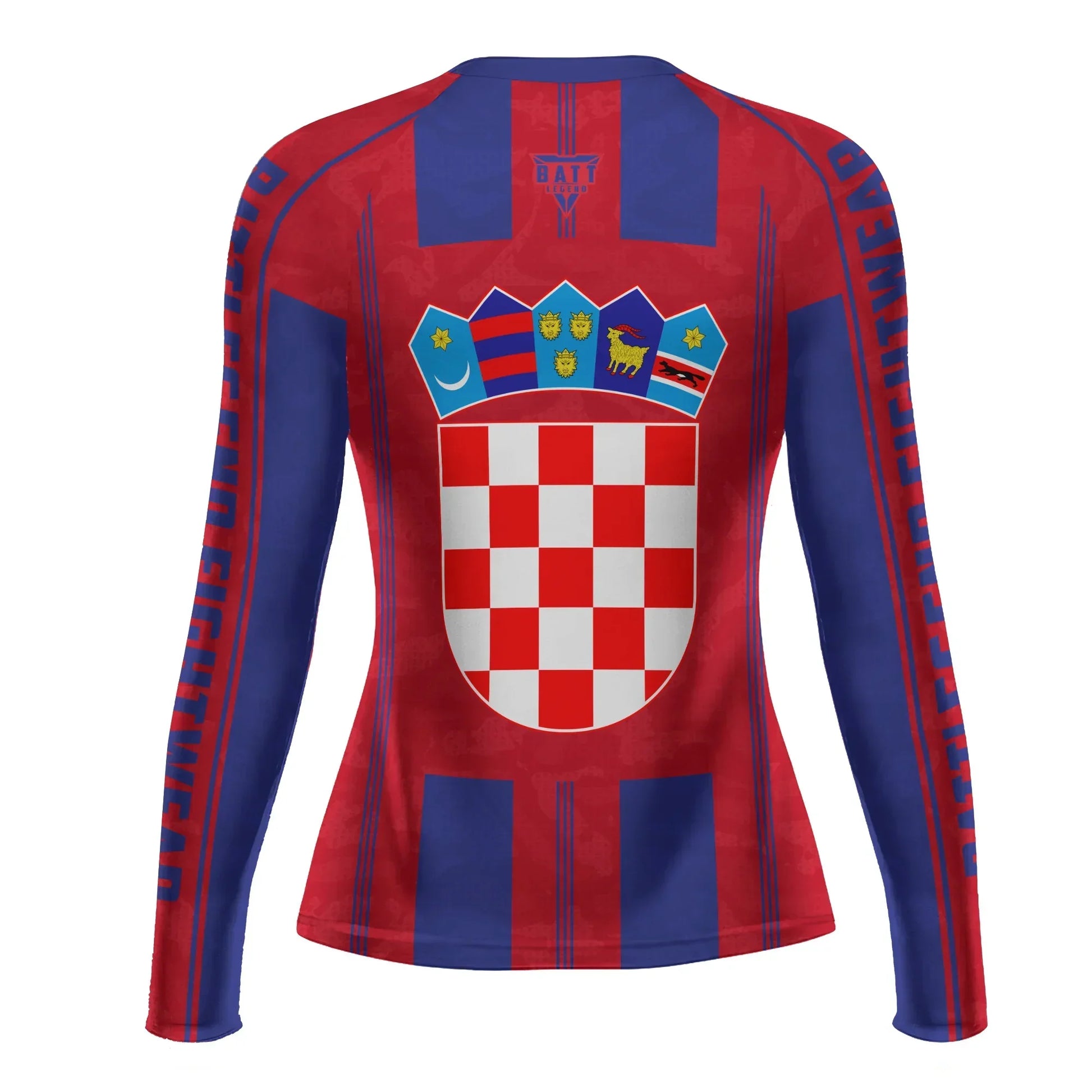 Croatia Heritage Force Rash Guard