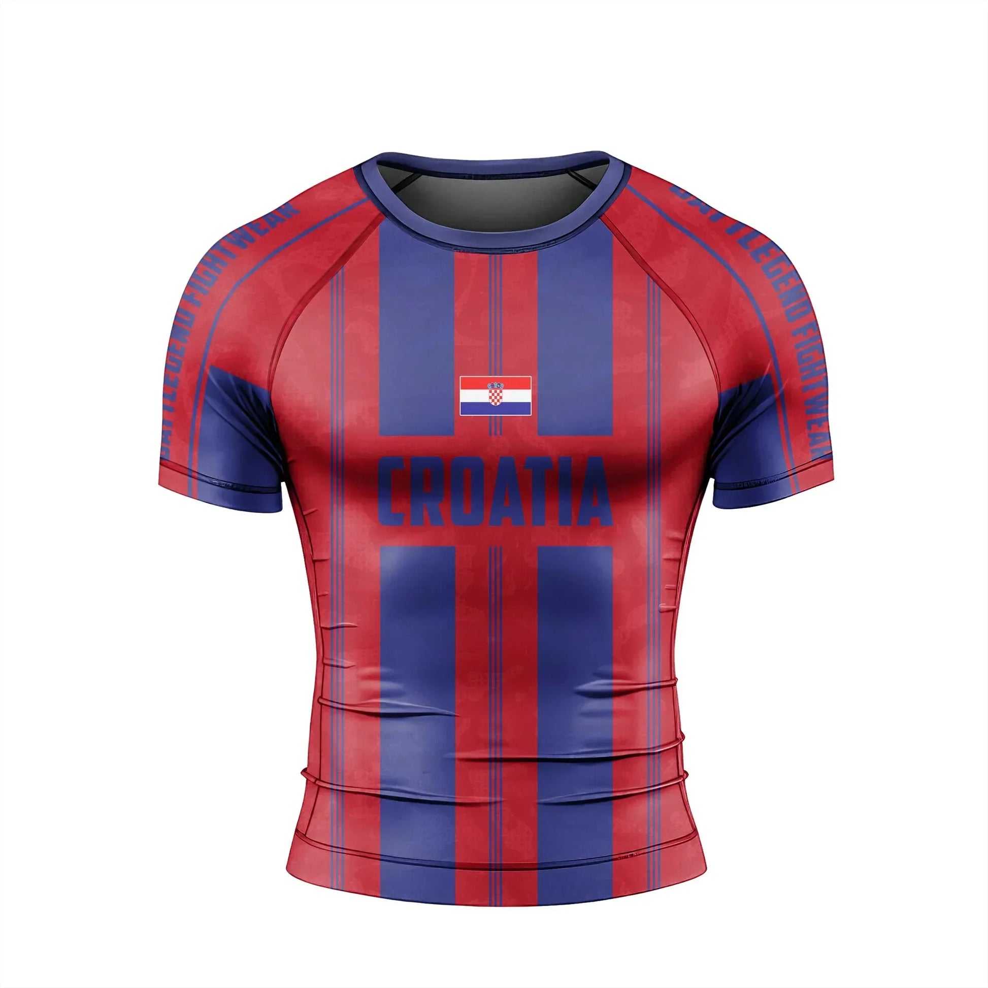Croatia Heritage Force Rash Guard
