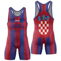 Croatia Heritage Force Wrestling Singlet