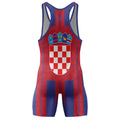 Croatia Heritage Force Wrestling Singlet