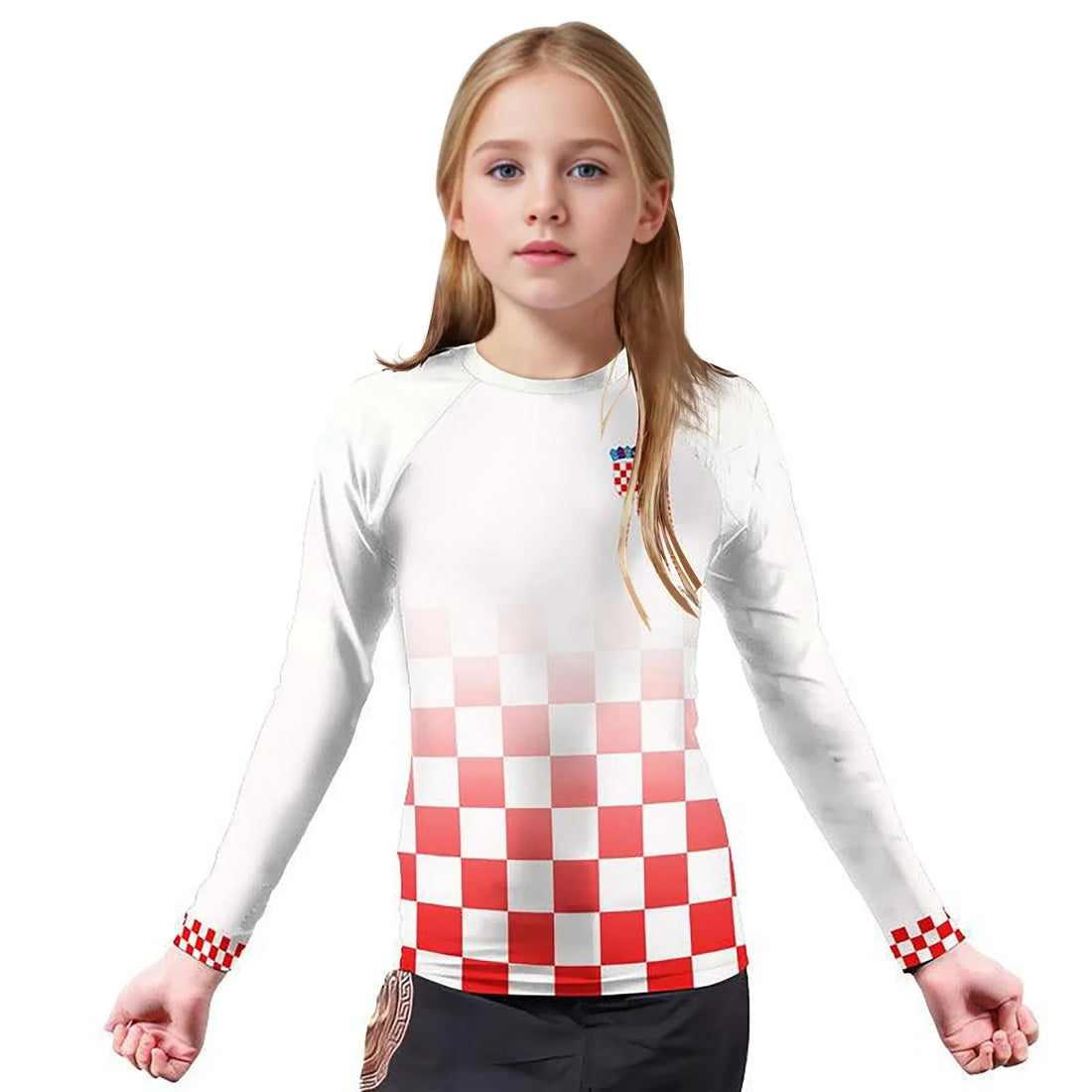 Croatia Kids Rash Guard