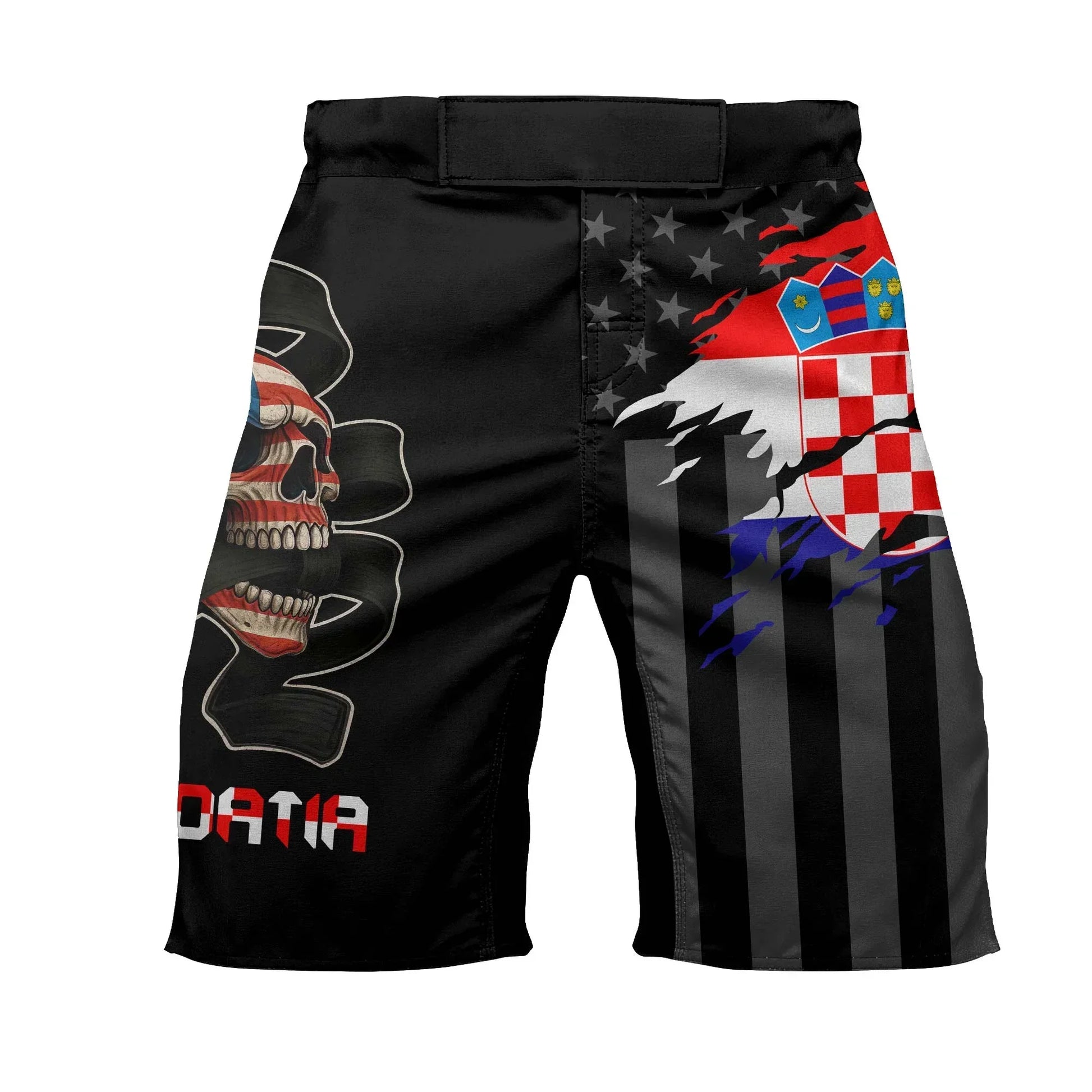 Croatia Phantom Division Fight Shorts