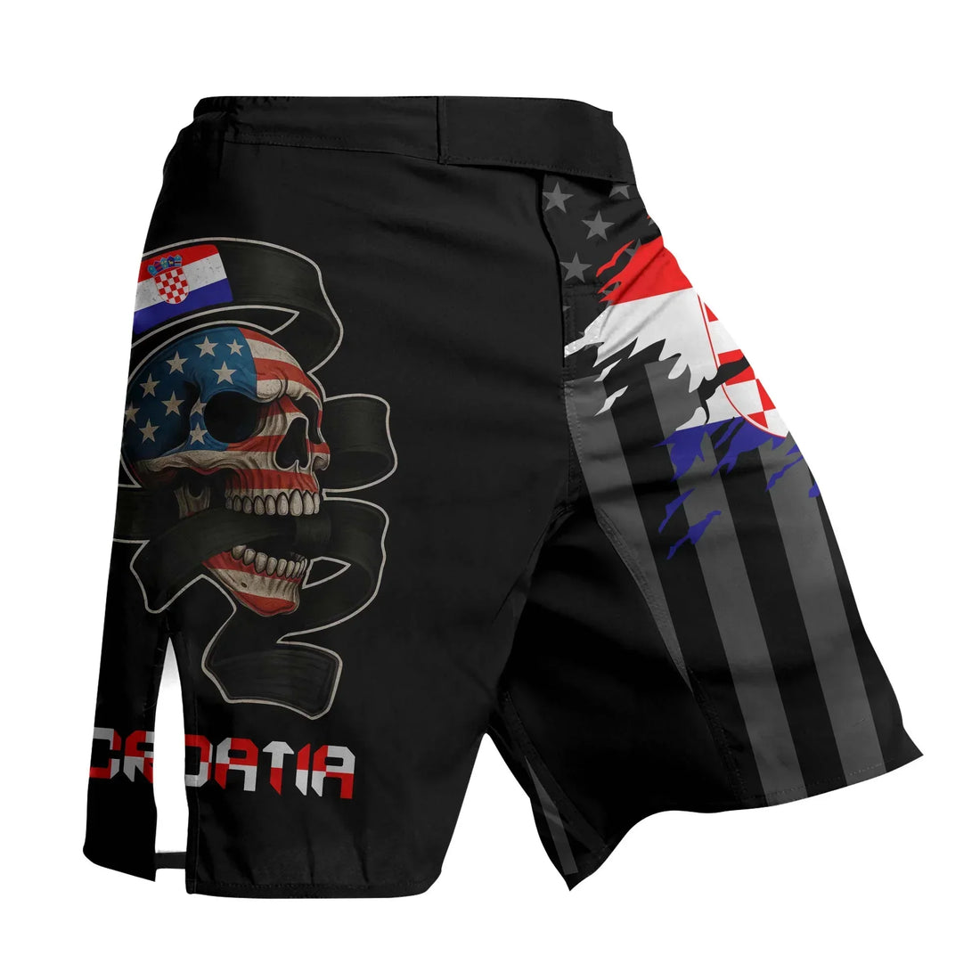 Croatia Phantom Division Fight Shorts