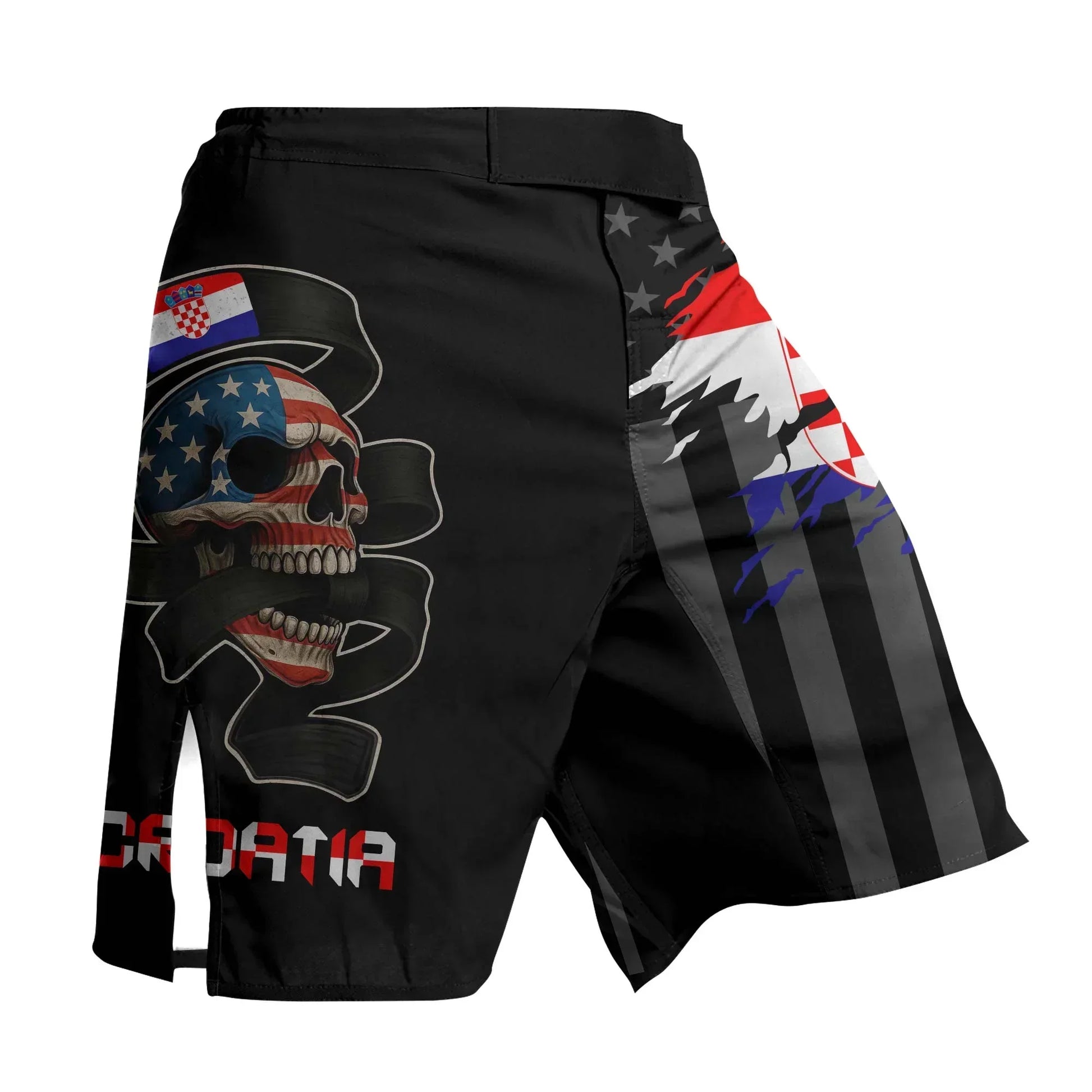 Croatia Phantom Division Fight Shorts
