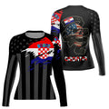 Croatia Phantom Division Rash Guard