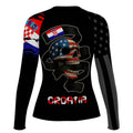 Croatia Phantom Division Rash Guard