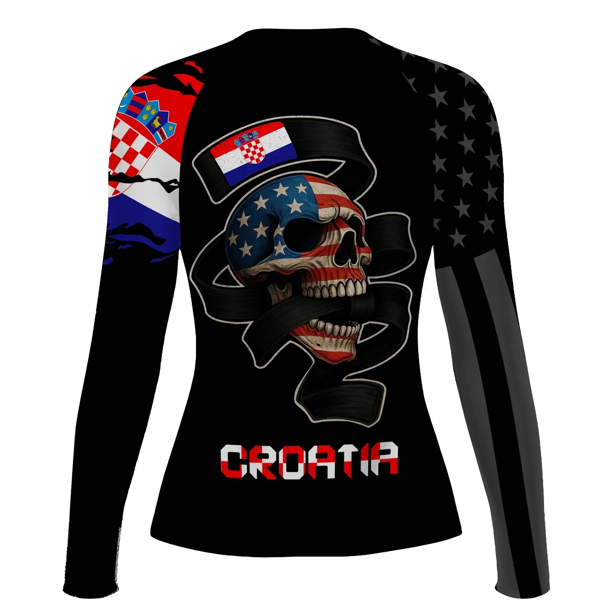 Croatia Phantom Division Rash Guard