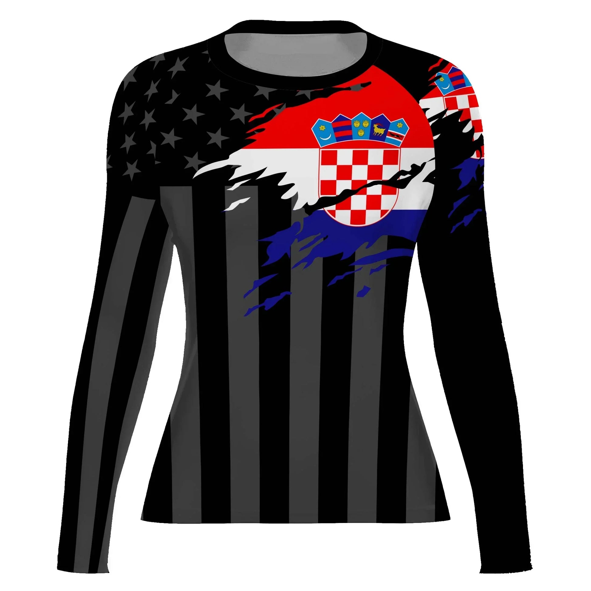 Croatia Phantom Division Rash Guard