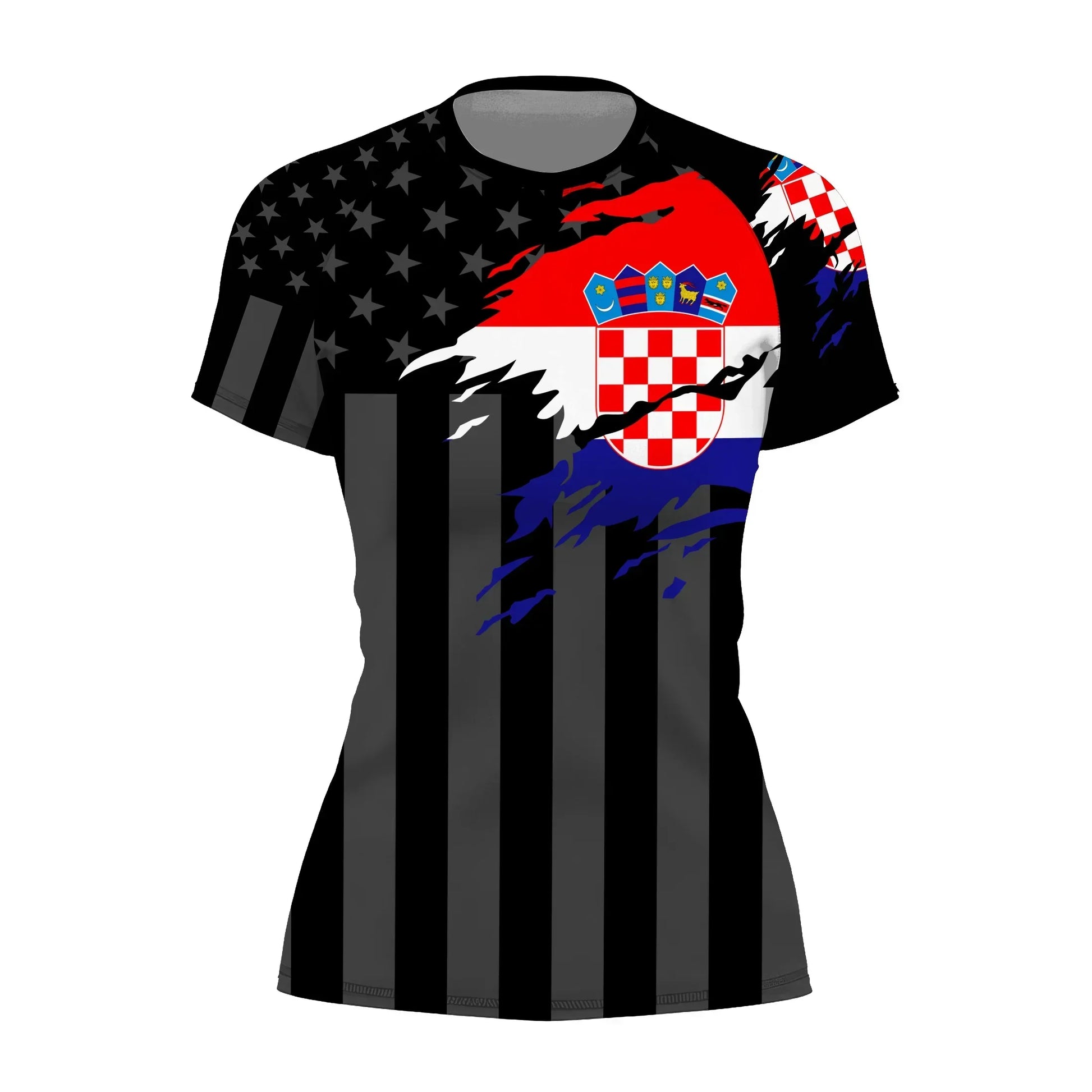Croatia Phantom Division Rash Guard