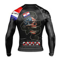 Croatia Phantom Division Rash Guard